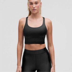 Worn 1x Lululemon energy longline bra